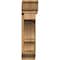 Ekena Millwork Balboa Traditional Rough Sawn Bracket w/ Offset Brace, Western Red Cedar, 8"W x 32"D x 32"H BKT0806X32X32BOA01RWR - alternate 2